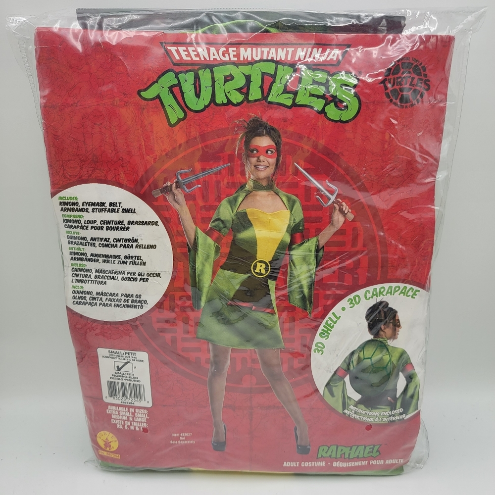 Teenage Mutant Ninja Turtles Halloween Costume Women's Size Small 2-6